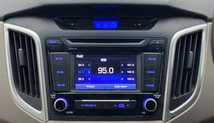 2017 Hyundai Creta E PLUS 1.6 PETROL, Petrol, Manual, 42,089 km, Infotainment System