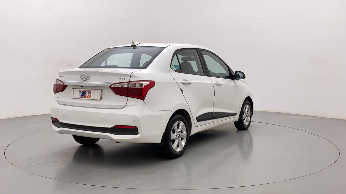 2018 Hyundai Xcent SX 1.2, Petrol, Manual, 42,605 km, Right Back Diagonal