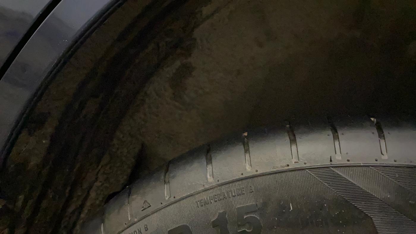 2022 Maruti Baleno DELTA PETROL 1.2, Petrol, Manual, 1,03,549 km, Left Rear Tyre Tread