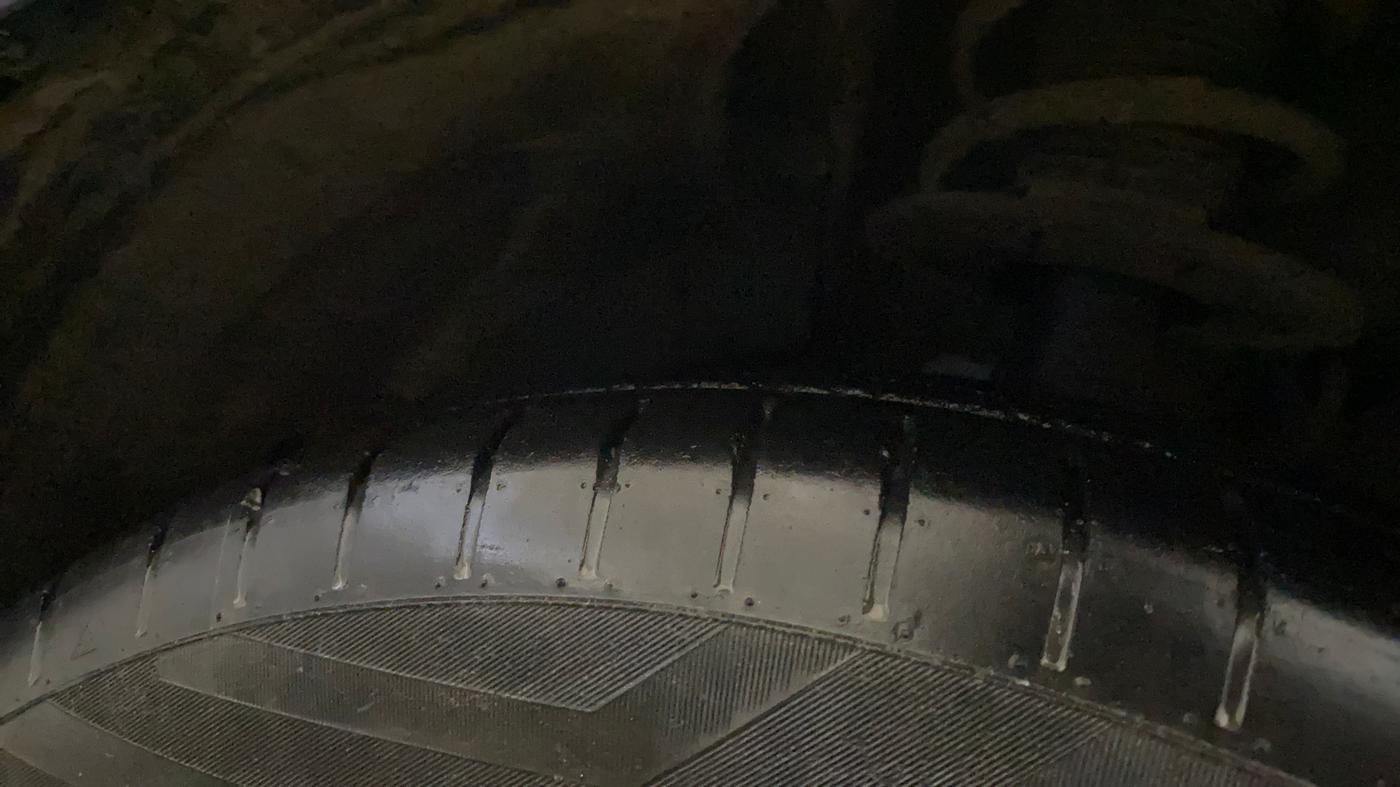 2022 Maruti Baleno DELTA PETROL 1.2, Petrol, Manual, 1,03,549 km, Left Front Tyre Tread