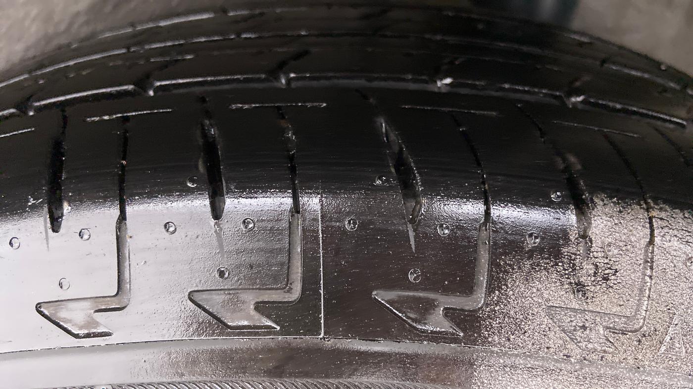 2021 Maruti Celerio VXI d, Petrol, Manual, 7,729 km, Left Rear Tyre Tread
