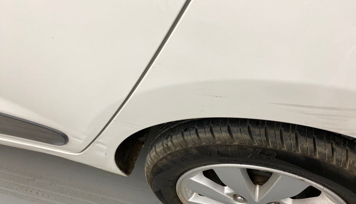2014 Hyundai Xcent SX 1.2 (O), Petrol, Manual, 49,066 km, Left quarter panel - Slightly dented