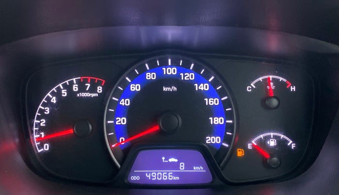2014 Hyundai Xcent SX 1.2 (O), Petrol, Manual, 49,066 km, Odometer Image