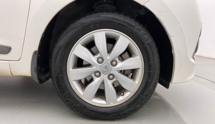 2014 Hyundai Xcent SX 1.2 (O), Petrol, Manual, 49,066 km, Right Front Wheel