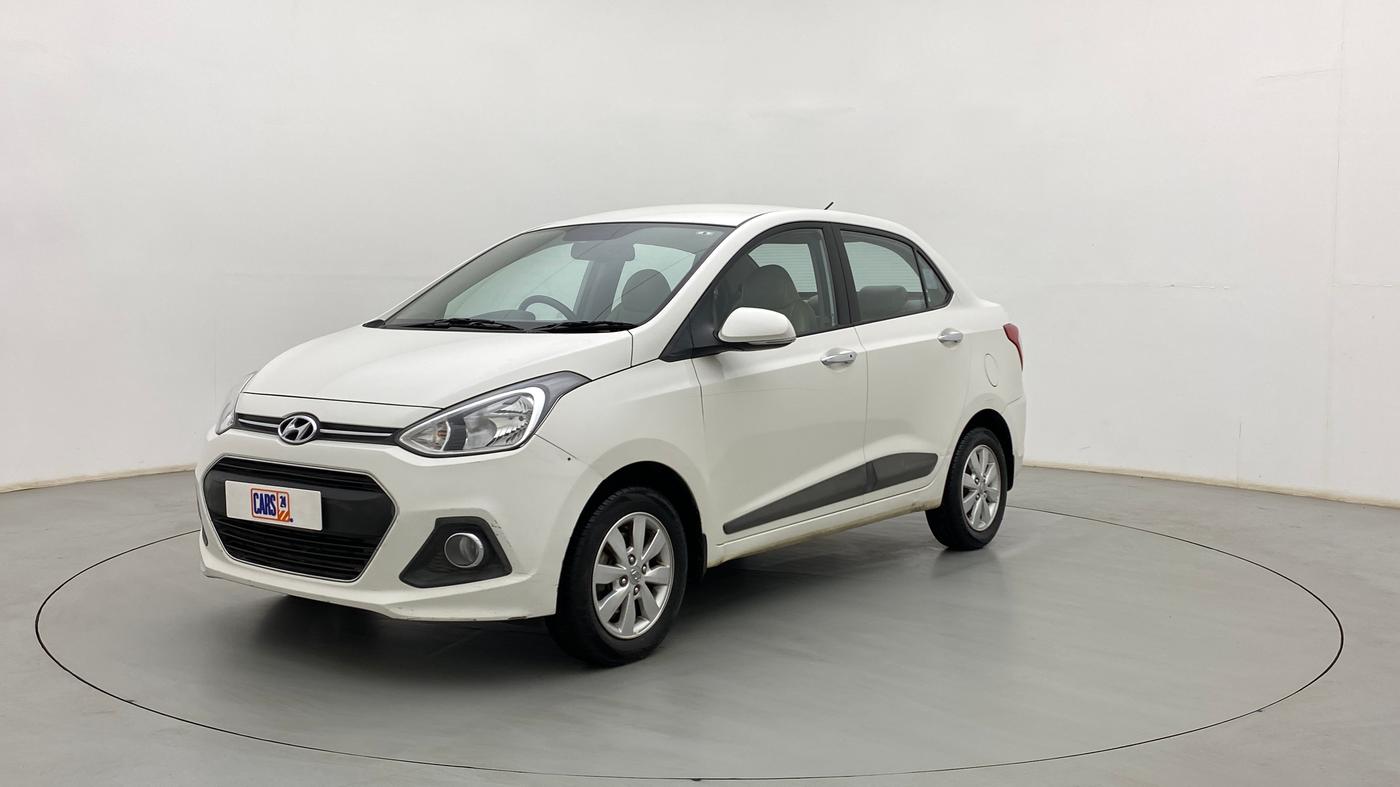 2014 Hyundai Xcent SX 1.2 (O), Petrol, Manual, 49,066 km, Left Front Diagonal