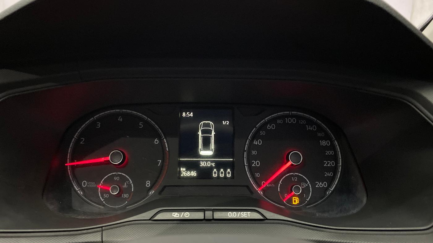 2024 Volkswagen TAIGUN COMFORTLINE 1.0 TSI MT, Petrol, Manual, 26,845 km, Odometer Image