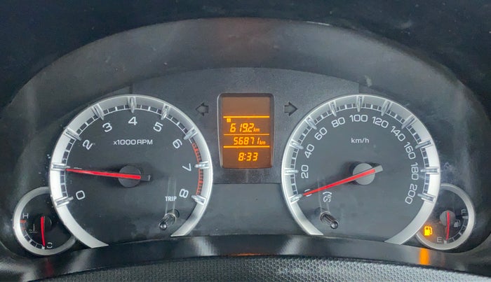 2013 Maruti Swift VXI D, Petrol, Manual, 56,979 km, Odometer Image
