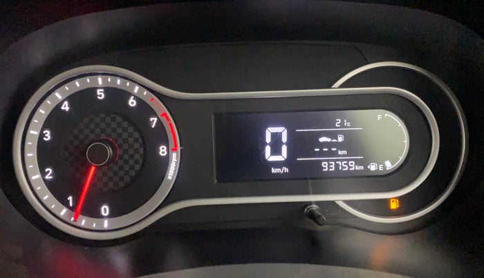 2021 Hyundai GRAND I10 NIOS ASTA 1.2 KAPPA VTVT, Petrol, Manual, 93,703 km, Odometer Image