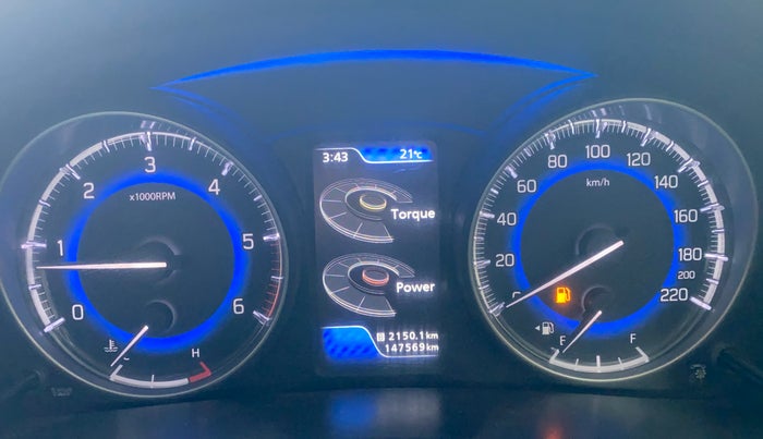 2017 Maruti Baleno ALPHA DIESEL 1.3, Diesel, Manual, 1,47,517 km, Odometer Image