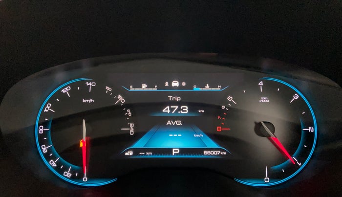 2020 MG HECTOR SHARP 1.5 DCT PETROL, Petrol, Automatic, 55,007 km, Odometer Image