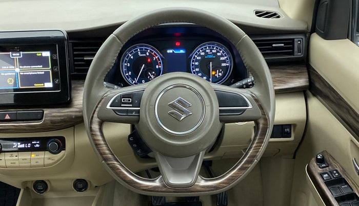 2020 Maruti Ertiga ZXI Plus SHVS, Petrol, Manual, 21,634 km, Steering Wheel Close Up