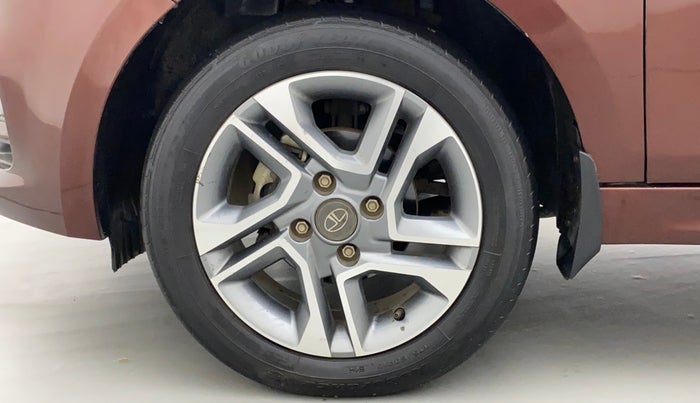 2022 Tata TIGOR XZ PLUS PETROL, CNG, Manual, 60,743 km, Left Front Wheel