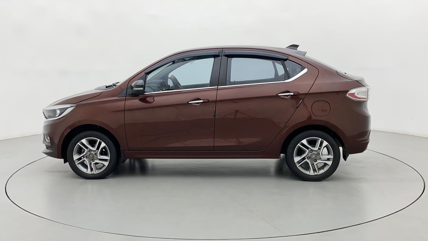 2022 Tata TIGOR XZ PLUS PETROL, CNG, Manual, 60,743 km, Left Side