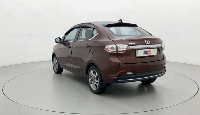 2022 Tata TIGOR XZ PLUS PETROL, CNG, Manual, 60,743 km, Left Back Diagonal