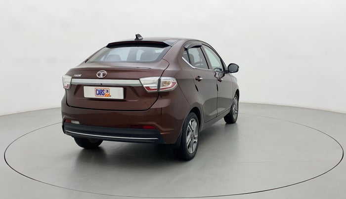 2022 Tata TIGOR XZ PLUS PETROL, CNG, Manual, 60,743 km, Right Back Diagonal