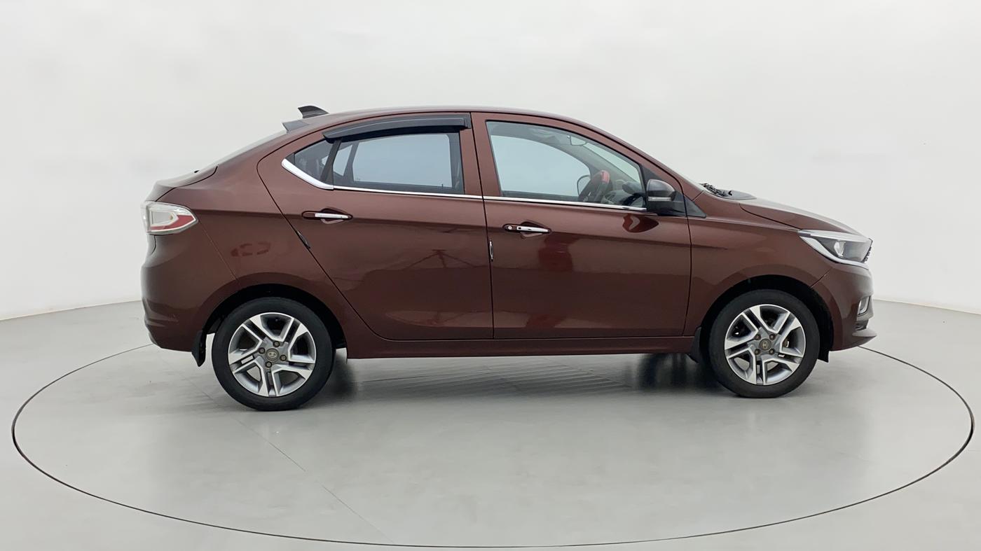 2022 Tata TIGOR XZ PLUS PETROL, CNG, Manual, 60,743 km, Right Side View