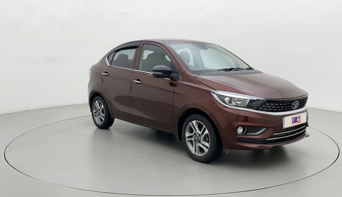 2022 Tata TIGOR XZ PLUS PETROL, CNG, Manual, 60,743 km, Right Front Diagonal