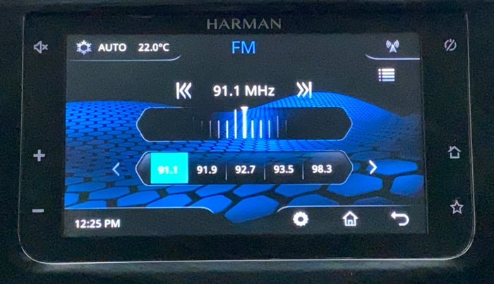 2022 Tata TIGOR XZ PLUS PETROL, CNG, Manual, 60,743 km, Infotainment System