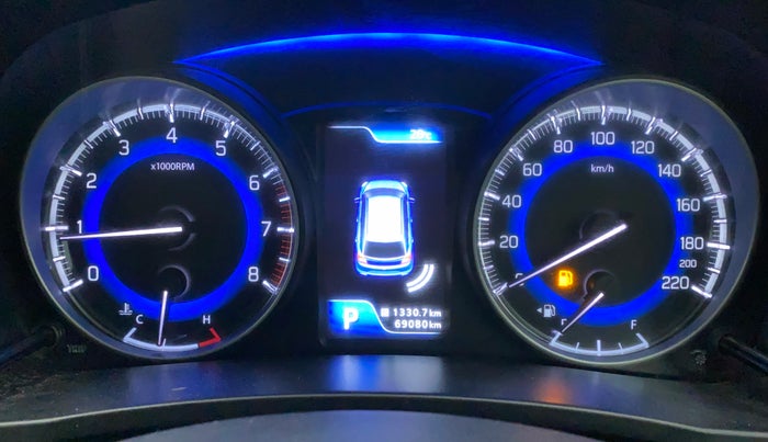 2016 Maruti Baleno ZETA CVT PETROL 1.2, Petrol, Automatic, 69,154 km, Odometer Image