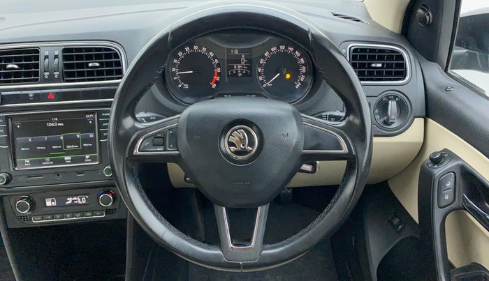 2018 Skoda Rapid STYLE 1.5 TDI, Diesel, Manual, 81,841 km, Steering Wheel Close Up