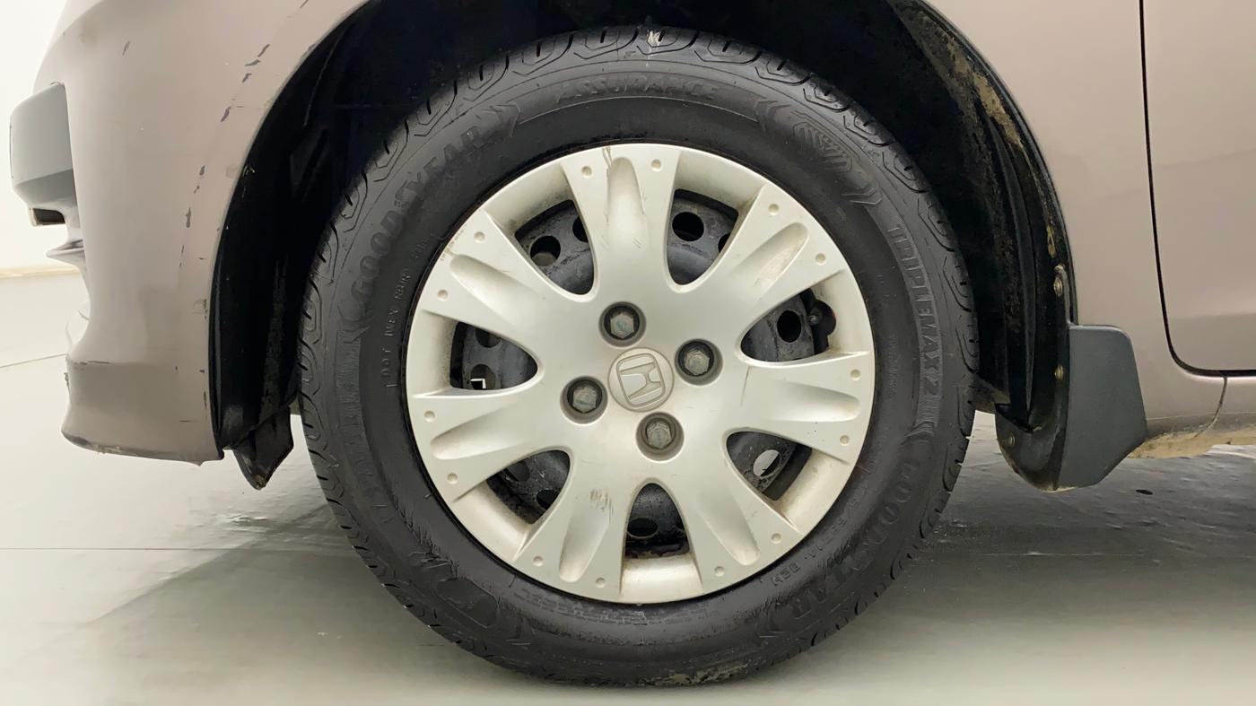 2012 Honda Brio S MT, Petrol, Manual, 24,026 km, Left Front Wheel