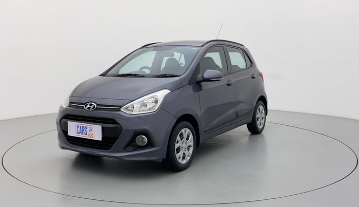 2016 Hyundai Grand i10 SPORTZ 1.2 KAPPA VTVT, Petrol, Manual, 21,686 km, Left Front Diagonal