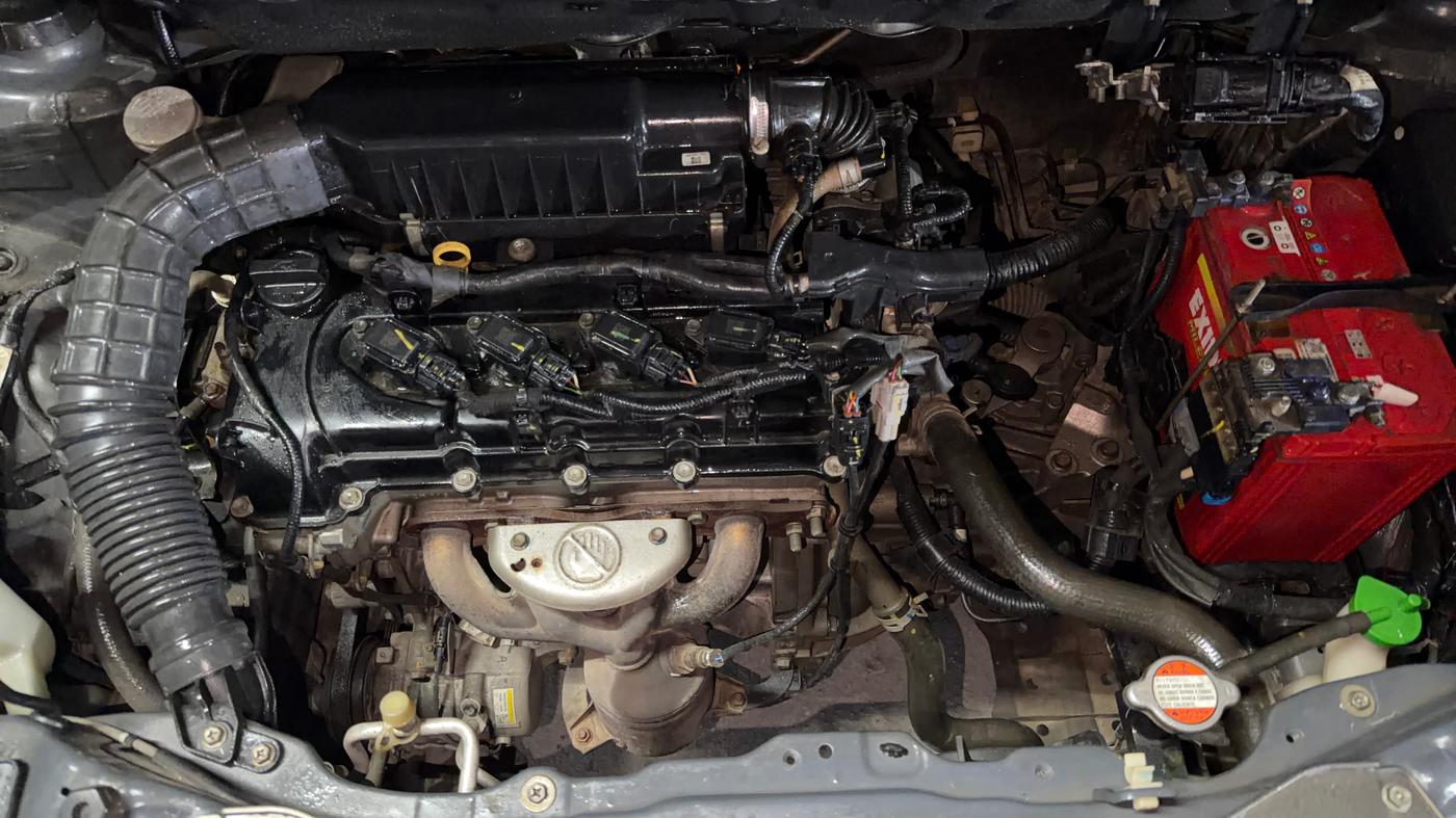 2021 Maruti Ertiga ZXI+ SHVS, Petrol, Manual, 40,633 km, Engine View