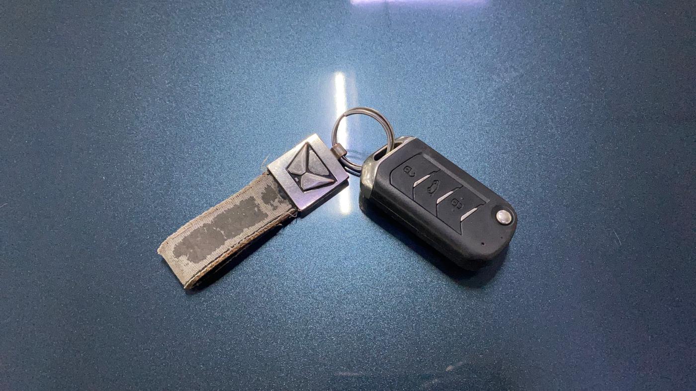 2022 Mahindra XUV300 W6 1.5 DIESEL AMT, Diesel, Automatic, 17,803 km, Key Close Up