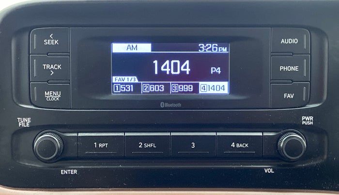 2021 Hyundai AURA S 1.2 Kappa MT, Petrol, Manual, 5,332 km, Infotainment System