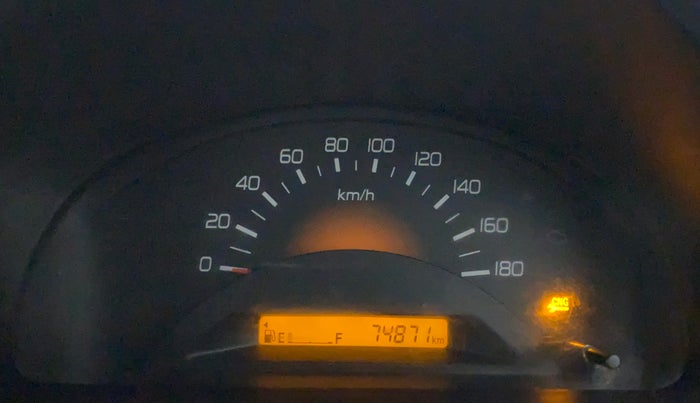 2015 Maruti Wagon R 1.0 LXI CNG, CNG, Manual, 74,924 km, Odometer Image