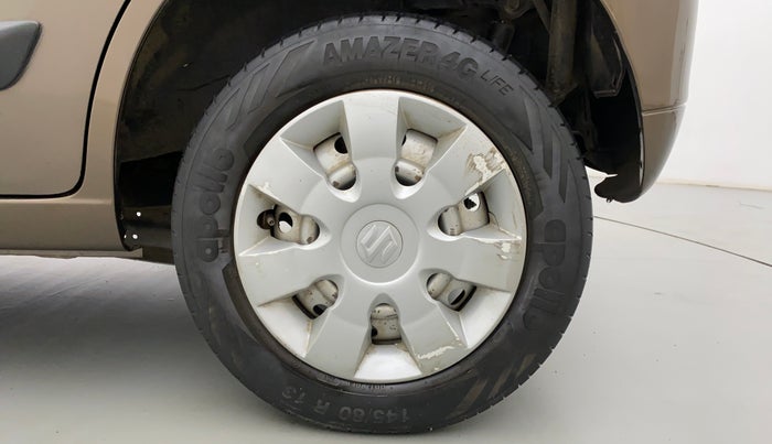 2015 Maruti Wagon R 1.0 LXI CNG, CNG, Manual, 74,924 km, Left Rear Wheel