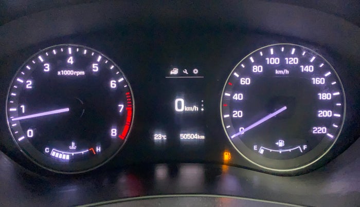 2016 Hyundai Elite i20 ASTA 1.2, Petrol, Manual, 50,475 km, Odometer Image