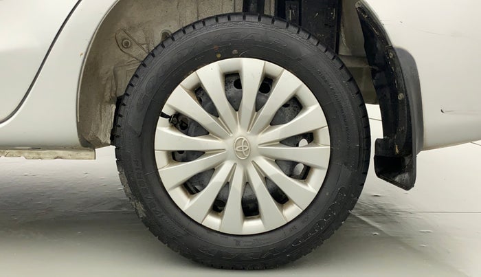 2011 Toyota Etios G SP, Petrol, Manual, 15,598 km, Left Rear Wheel