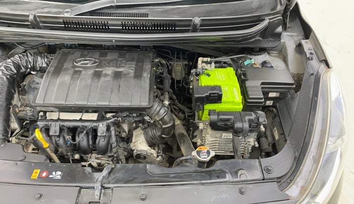 2021 Hyundai GRAND I10 NIOS SPORTZ AMT 1.2 KAPPA VTVT, Petrol, Automatic, 72,467 km, Engine View - Left