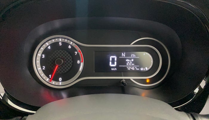 2021 Hyundai GRAND I10 NIOS SPORTZ AMT 1.2 KAPPA VTVT, Petrol, Automatic, 72,467 km, Odometer Image