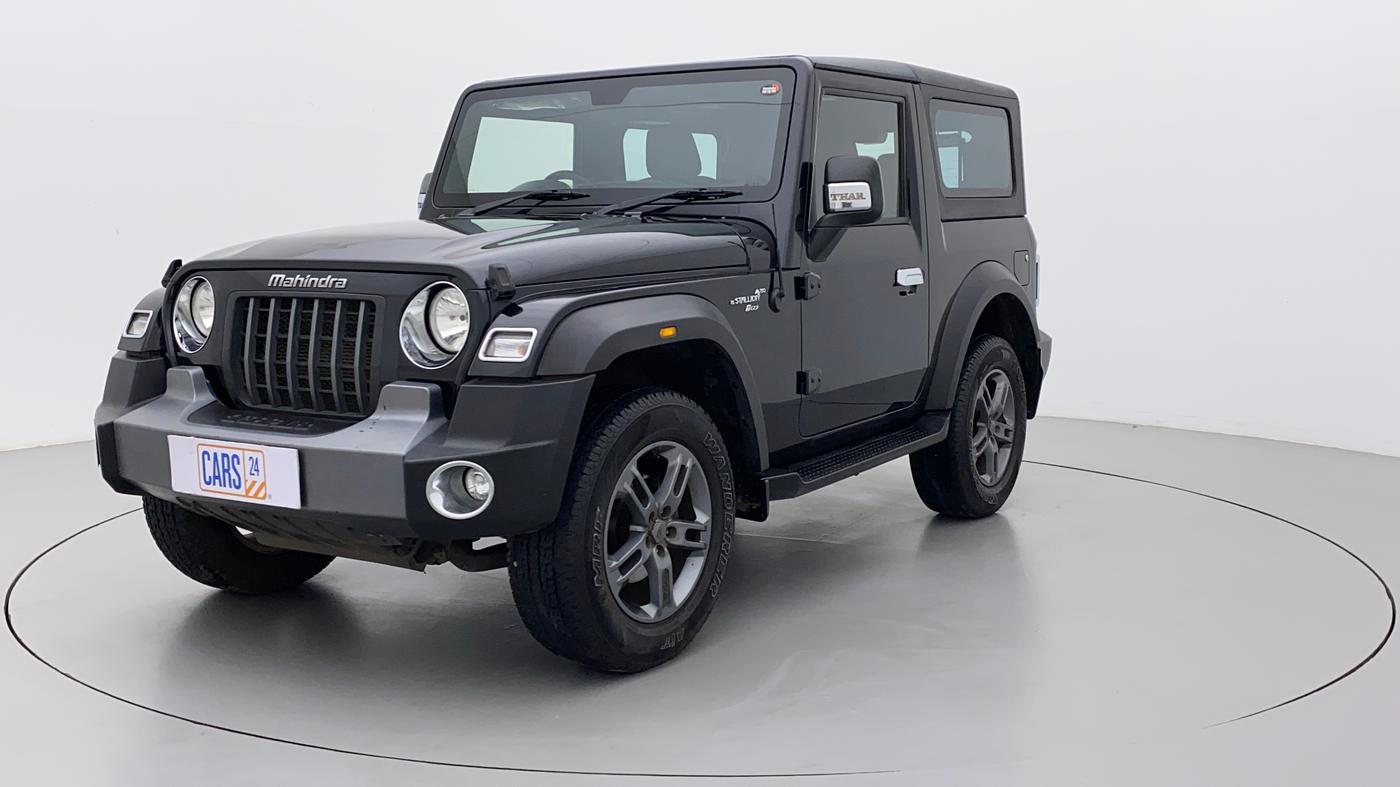 2021 Mahindra Thar LX PETROL HT 4WD AT, Petrol, Automatic, 25,178 km, Left Front Diagonal