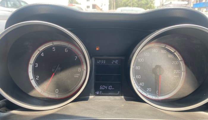 2018 Maruti Swift ZXI, Petrol, Manual, 60,408 km, Odometer Image