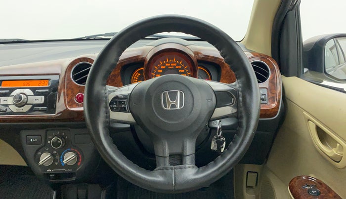 2014 Honda Amaze 1.2L I-VTEC S, Petrol, Manual, 85,672 km, Steering Wheel Close Up