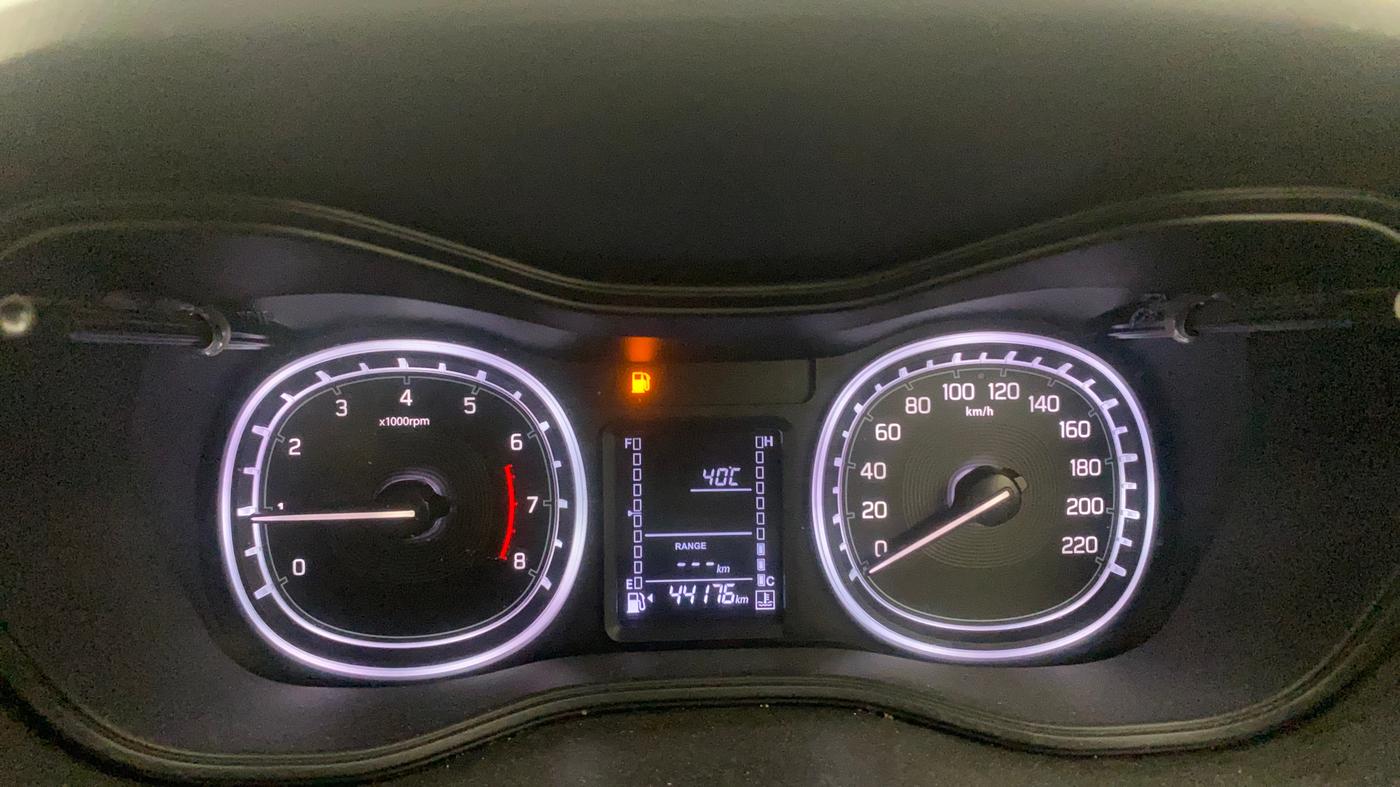 2020 Toyota URBAN CRUISER HIGH GRADE MT, Petrol, Manual, 44,175 km, Odometer Image