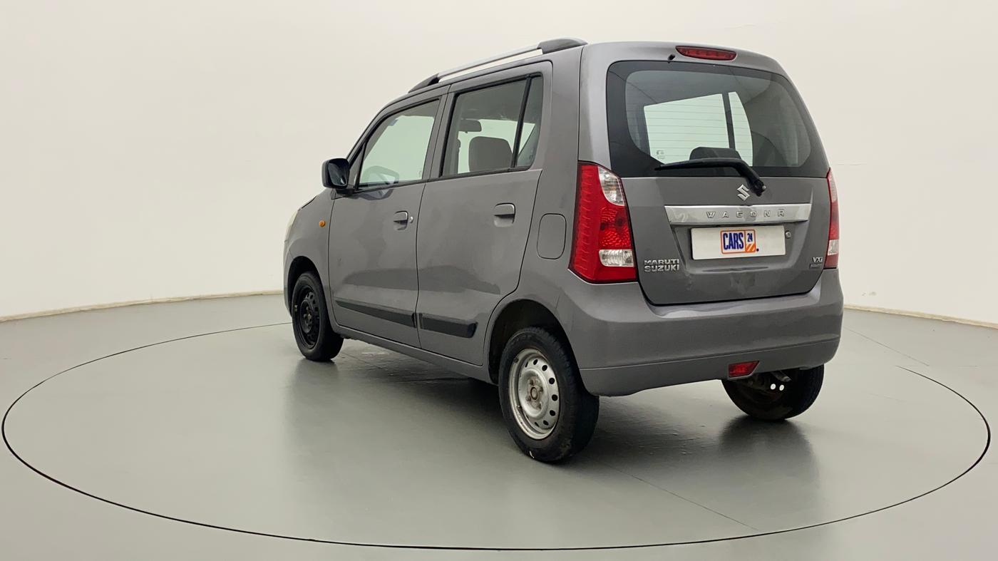 2015 Maruti Wagon R 1.0 VXI AMT, Petrol, Automatic, 54,332 km, Left Back Diagonal