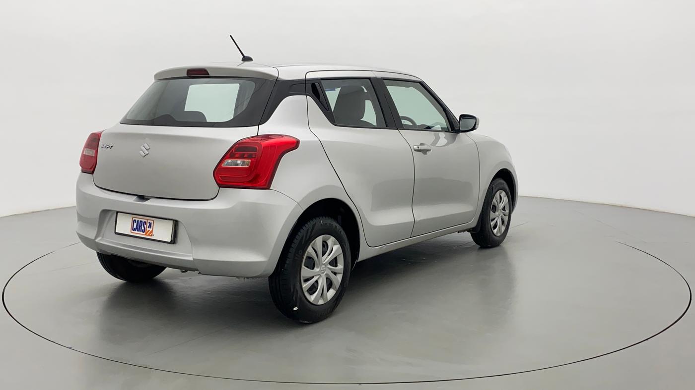 2018 Maruti Swift VXI AMT D, Petrol, Automatic, 57,276 km, Right Back Diagonal