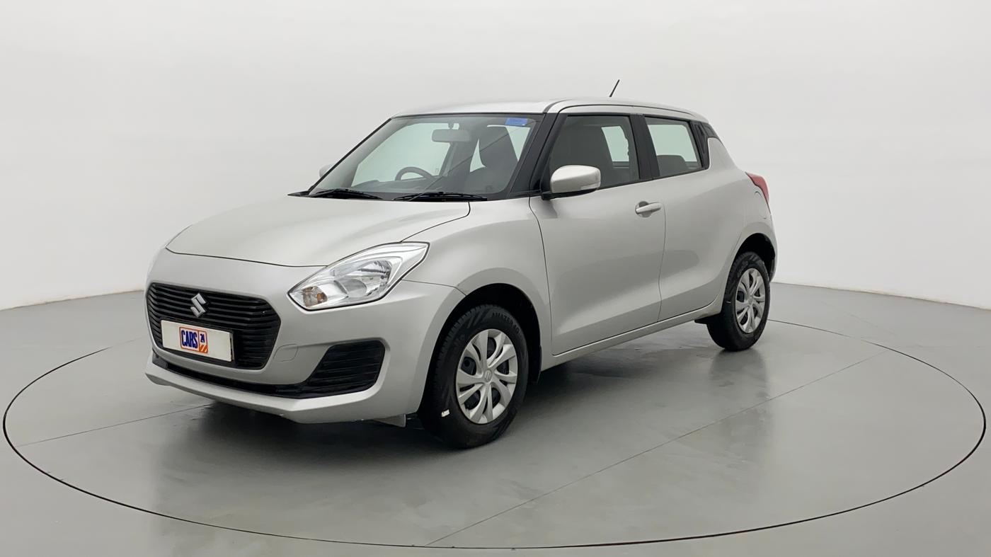 2018 Maruti Swift VXI AMT D, Petrol, Automatic, 57,276 km, Left Front Diagonal
