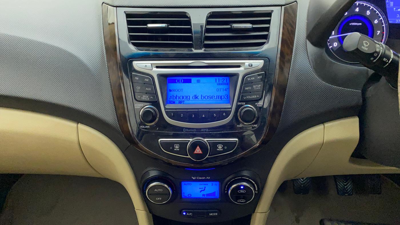 2013 Hyundai Verna FLUIDIC 1.6 VTVT SX, Petrol, Manual, 37,506 km, Air Conditioner