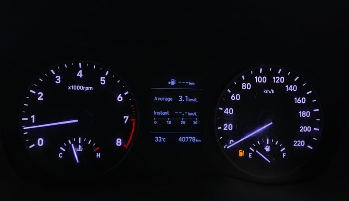 2017 Hyundai Verna 1.6 VTVT SX O, Petrol, Manual, 40,775 km, Odometer Image