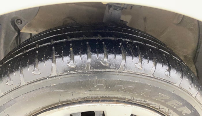 2016 Hyundai Grand i10 MAGNA 1.2 KAPPA VTVT, Petrol, Manual, 46,536 km, Left Front Tyre Tread