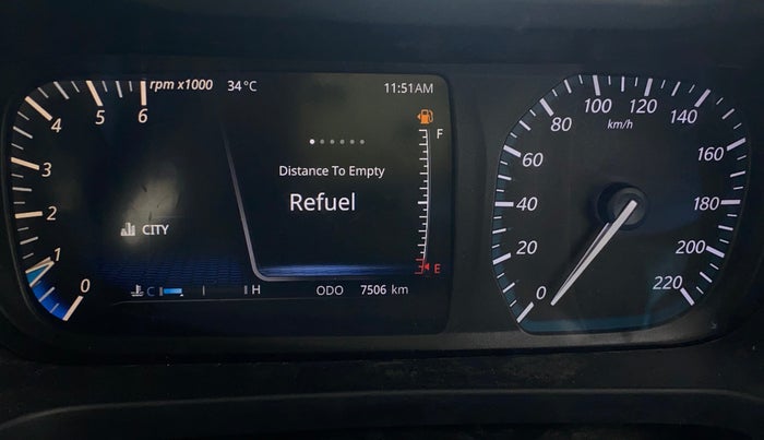 2022 Tata ALTROZ XZ PLUS PETROL, Petrol, Manual, 7,503 km, Odometer Image