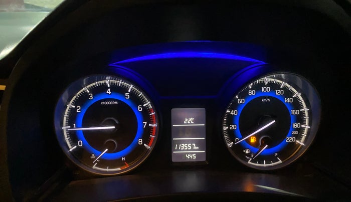 2017 Maruti Baleno DELTA PETROL 1.2, Petrol, Manual, 1,13,548 km, Odometer Image