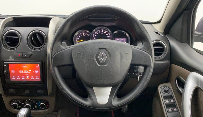 2018 Renault Duster RXS CVT, Petrol, Automatic, 45,771 km, Steering Wheel Close Up