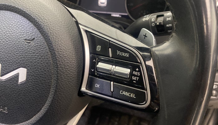 2022 KIA SELTOS X LINE 1.5 DIESEL AT, Diesel, Automatic, 1,08,437 km, Adaptive Cruise Control