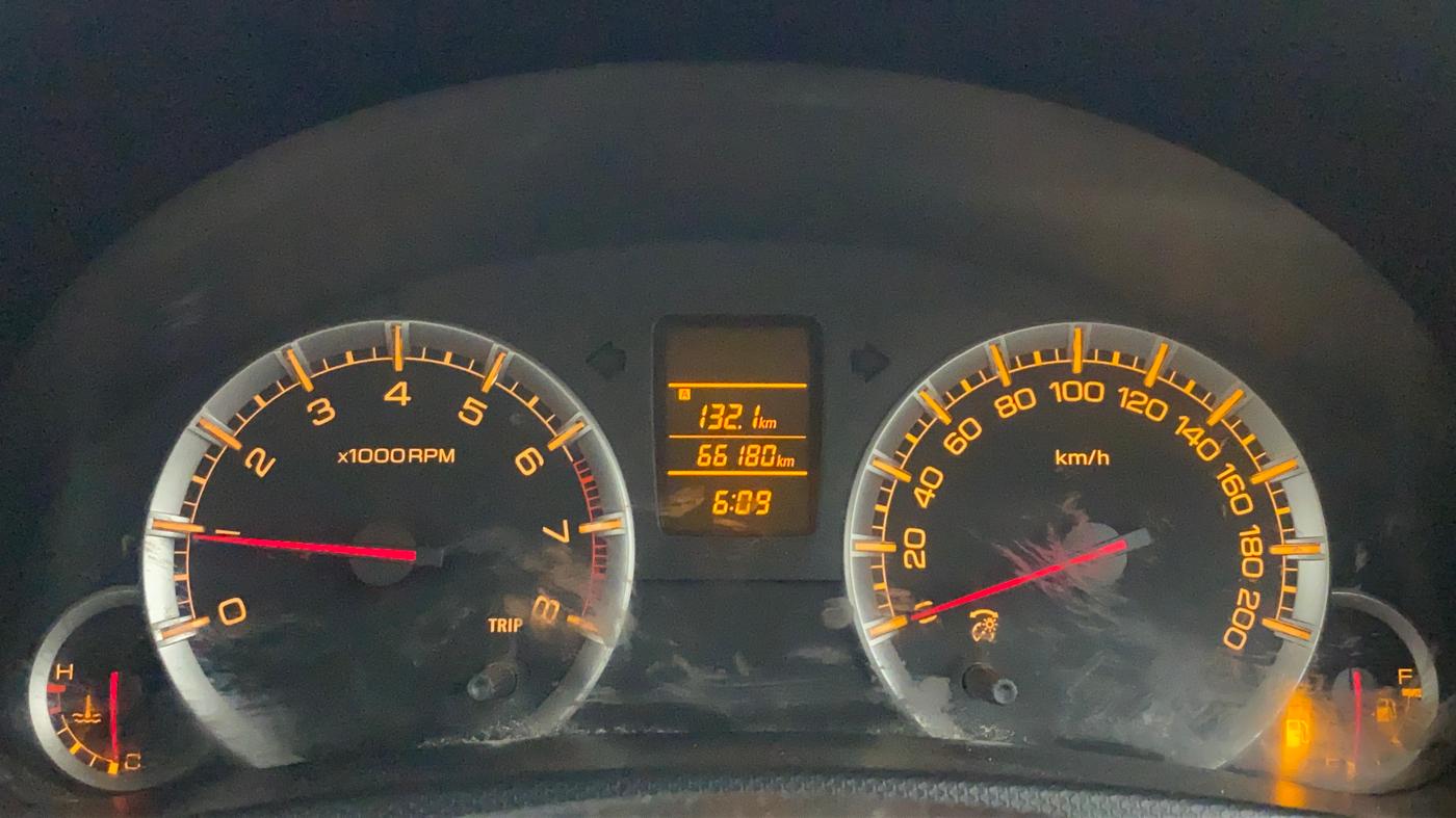 2013 Maruti Swift Dzire VXI, Petrol, Manual, 66,762 km, Odometer Image